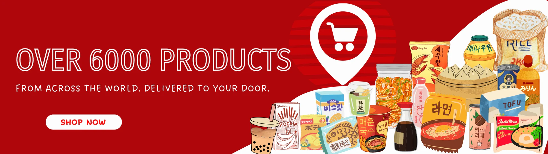 Authentic Asian Groceries Delivered Fast